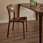 Stylish Black Walnut Wood Dining Chair - Modern Design for Home & Office Decor hjy-5014