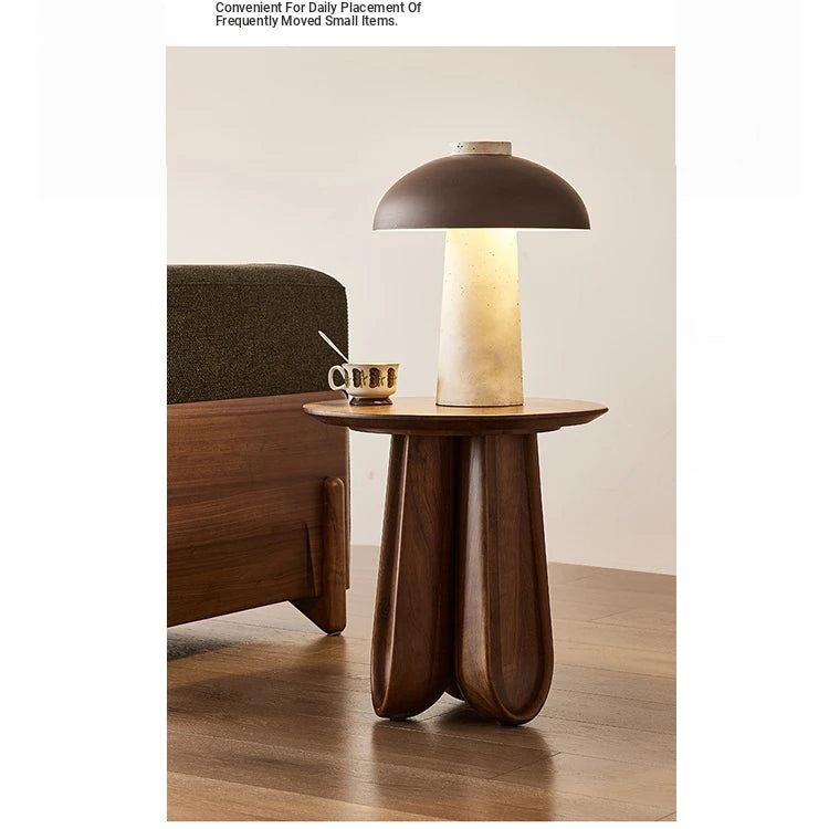 Stylish Black Walnut Tea Table - Contemporary Design for Modern Living Spaces hjy-5015
