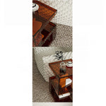 Stylish Acrylic Bedside Cupboard - Modern Multi-Functional Side Table for Home Decor hjzjl-5196