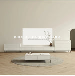Stylish Green Density Board Coffee Table for Modern Living Rooms - Chic Home Furniture Solution hko-4623