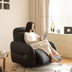 Classic Beige and Black Faux Leather Sofa with Dark Yellow, Khaki, and Green Accents - Pine Wood Frame hksc-980