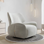 Elegant Blue and Beige Sofa with Dark Pine Wood Finish - Modern Gray and Green Accents hksc-981