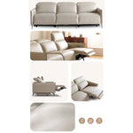 Stylish Gray Faux Leather Sofa with Pine Wood Frame – Modern Comfort & Elegance for Your Living Space hksc-984