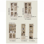 Elegant Cherry Wood Glass Cabinet - Stylish Storage Solution for Home Decor hl-4880