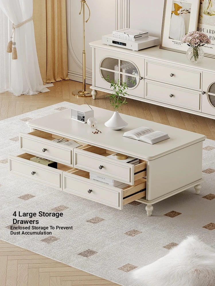 Elegant Cherry Wood Pine Tea Table – Stylish Centerpiece for Your Living Room Decor hl-4883