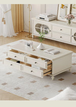 Elegant Cherry Wood Pine Tea Table – Stylish Centerpiece for Your Living Room Decor hl-4883