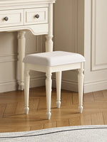 Cherry Wood Stool with Techno Fabric Cushion – Elegant & Stylish Seating for Any Room hl-4887