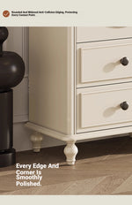 Elegant Cherry Wood and Pine Glass Cabinet Set for Stylish Home Storage hl-4889