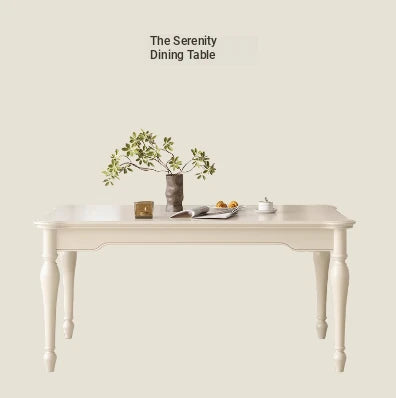 Elegant Cherry Wood Dining Table - Classic Design for Your Home Perfect for Family Gatherings hl-4891
