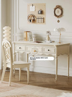 Elegant Cherry Wood Pine Table - Stylish Office and Home Desk for Productive Workspaces hl-4895