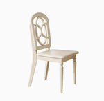 Elegant Cherry Wood Chair with Techno Fabric – Perfect for Modern Dining Spaces hl-4896
