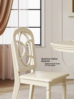 Elegant Cherry Wood Chair with Techno Fabric – Perfect for Modern Dining Spaces hl-4896