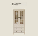 Elegant Cherry Wood Pine Cabinet with Glass Doors and Ample Storage - Perfect for Any Room hl-4897