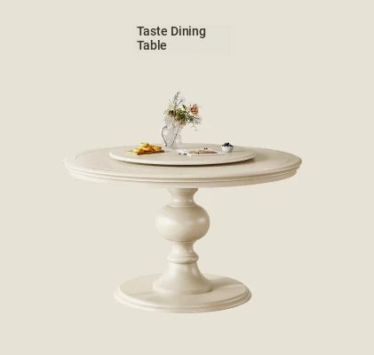 Elegant Cherry Wood Dining Table for Stylish Home Gatherings - Round Design with Classic Charm hl-4898