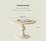 Elegant Cherry Wood Dining Table for Stylish Home Gatherings - Round Design with Classic Charm hl-4898