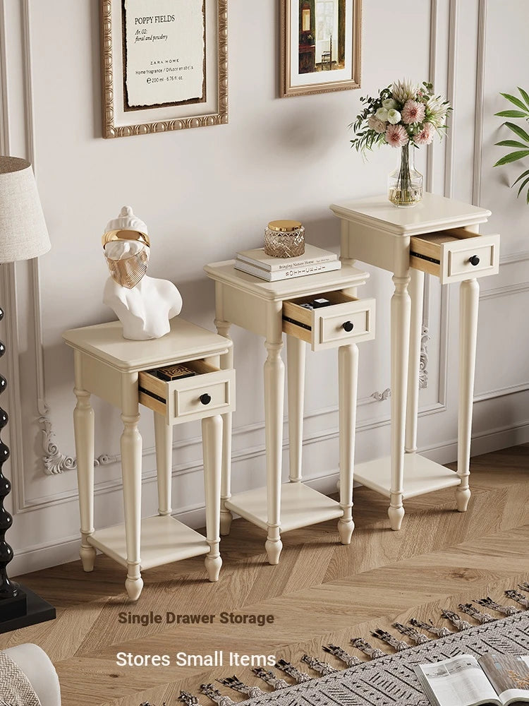 Elegant Cherry Wood Pine Storage Rack - Stylish & Functional Home Organizer - Perfect for Any Room hl-4902