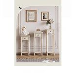Elegant Cherry Wood Pine Storage Rack - Stylish & Functional Home Organizer - Perfect for Any Room hl-4902
