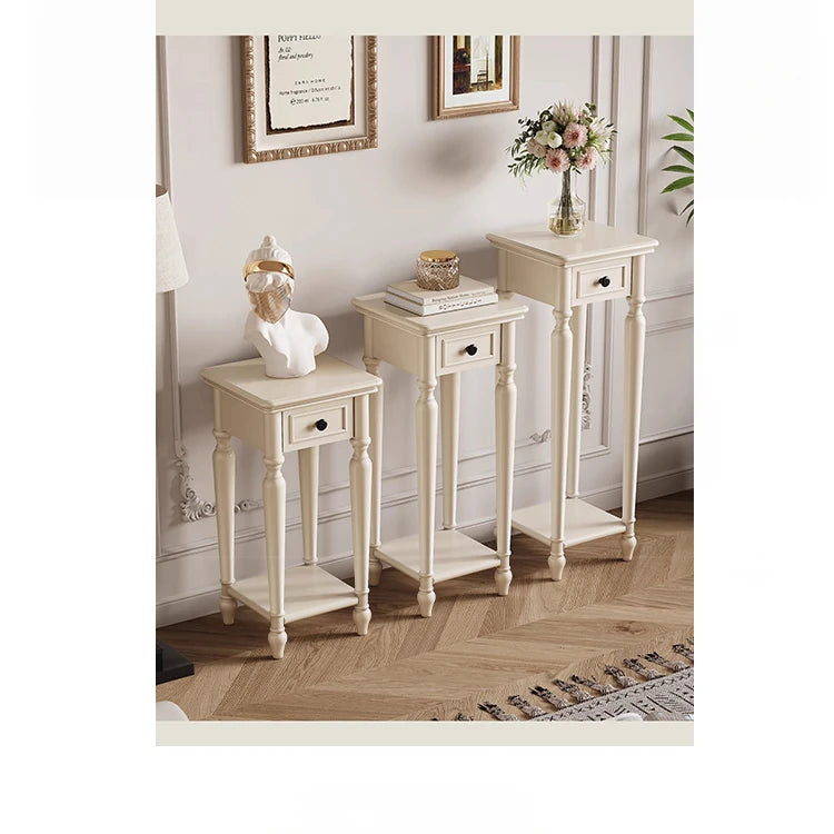 Elegant Cherry Wood Pine Storage Rack - Stylish & Functional Home Organizer - Perfect for Any Room hl-4902