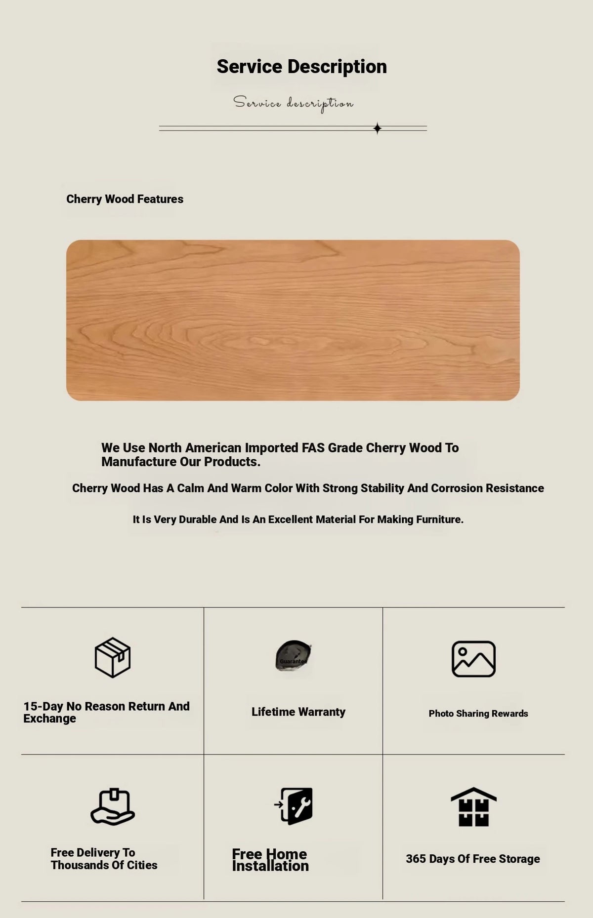 Elegant Cherry Wood & Pine Glass Cabinet - Stylish Home Storage Solutions for Modern Living hl-4904