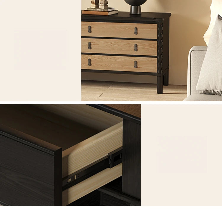 Elegant TV Cabinet in Ash Wood Multi-Layer Board - Modern Home Entertainment Center hld-4475