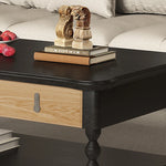 Elegant Ash Wood Tea Table - Stylish Multi-Layer Design for Modern Living Rooms hld-4477