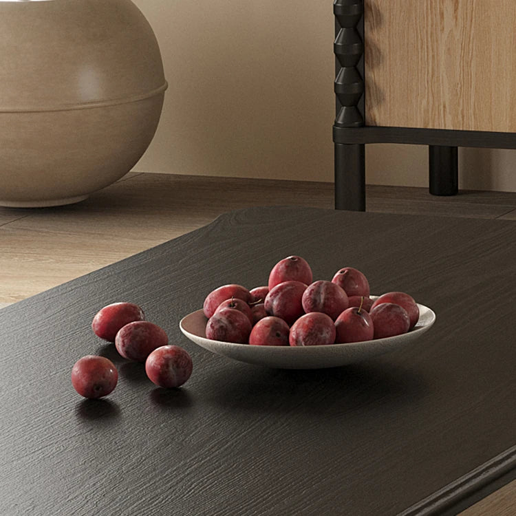 Elegant Ash Wood Tea Table - Stylish Multi-Layer Design for Modern Living Rooms hld-4477