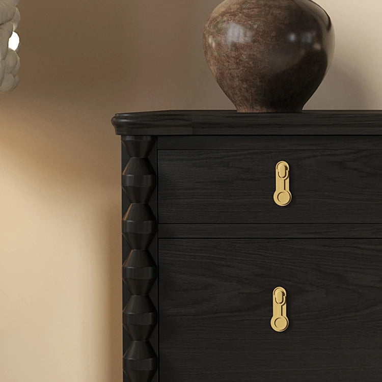 Elegant Ash Wood Cabinet - Modern Storage Solution for Stylish Living Rooms hld-4481