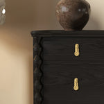 Elegant Ash Wood Cabinet - Modern Storage Solution for Stylish Living Rooms hld-4481