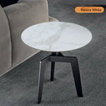 Modern Sintered Stone Side Table with Stylish Multi-Layer Design - Perfect for Living Room or Office Décor hldjj-3020