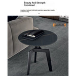 Modern Sintered Stone Side Table with Stylish Multi-Layer Design - Perfect for Living Room or Office Décor hldjj-3020