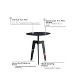 Modern Sintered Stone Side Table with Stylish Multi-Layer Design - Perfect for Living Room or Office Décor hldjj-3020