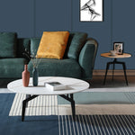 Elegant Sintered Stone Coffee Table - Modern Multi-layer Design for Chic Living Rooms hldjj-3021