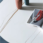 Elegant Sintered Stone Coffee Table - Modern Multi-layer Design for Chic Living Rooms hldjj-3021