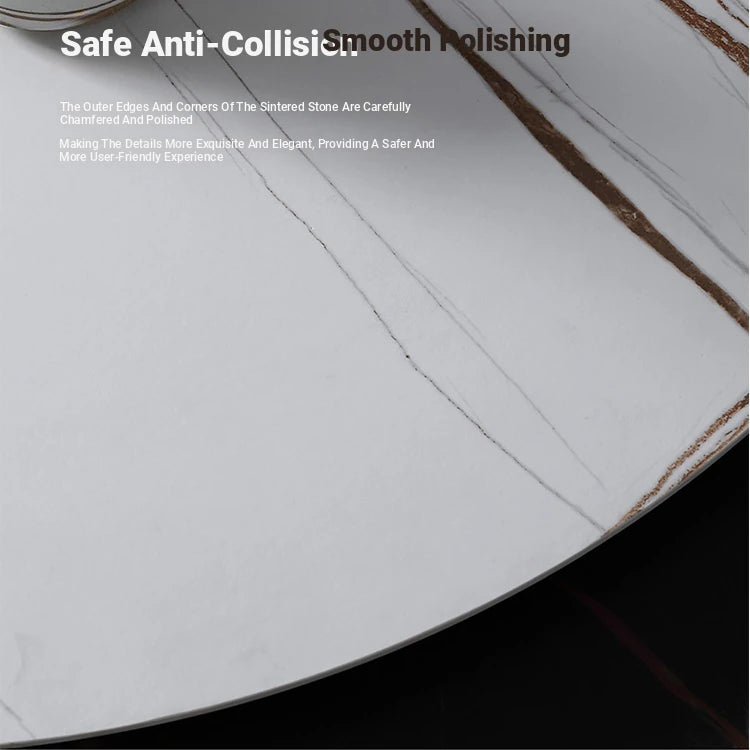 Elegant Sintered Stone Coffee Table - Modern Multi-layer Design for Chic Living Rooms hldjj-3021