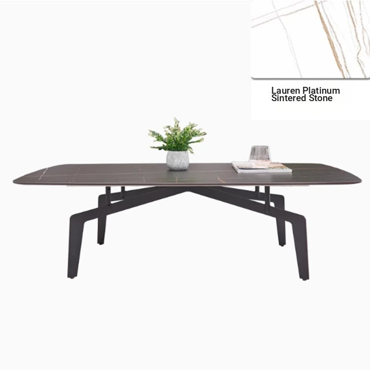 Modern Sintered Stone Coffee Table with Elegant Design - Perfect for Living Room Décor hldjj-3022