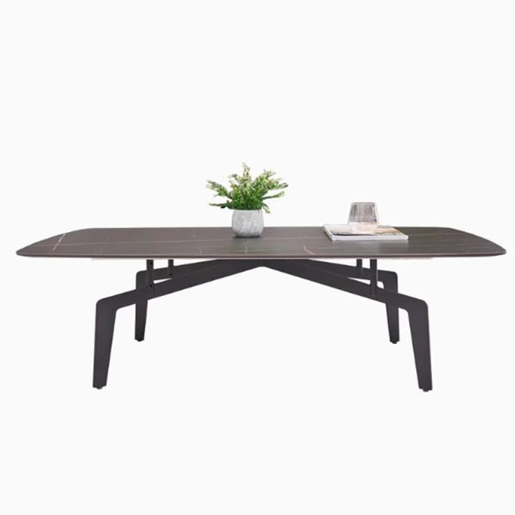 Modern Sintered Stone Coffee Table with Elegant Design - Perfect for Living Room Décor hldjj-3022
