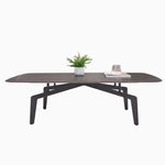Modern Sintered Stone Coffee Table with Elegant Design - Perfect for Living Room Décor hldjj-3022