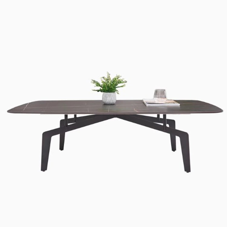Modern Sintered Stone Coffee Table with Elegant Design - Perfect for Living Room Décor hldjj-3022