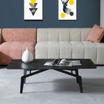 Modern Sintered Stone Coffee Table with Elegant Design - Perfect for Living Room Décor hldjj-3022