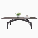 Modern Sintered Stone Coffee Table with Elegant Design - Perfect for Living Room Décor hldjj-3022
