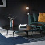 Modern Sintered Stone Coffee Table with Elegant Design - Perfect for Living Room Décor hldjj-3022