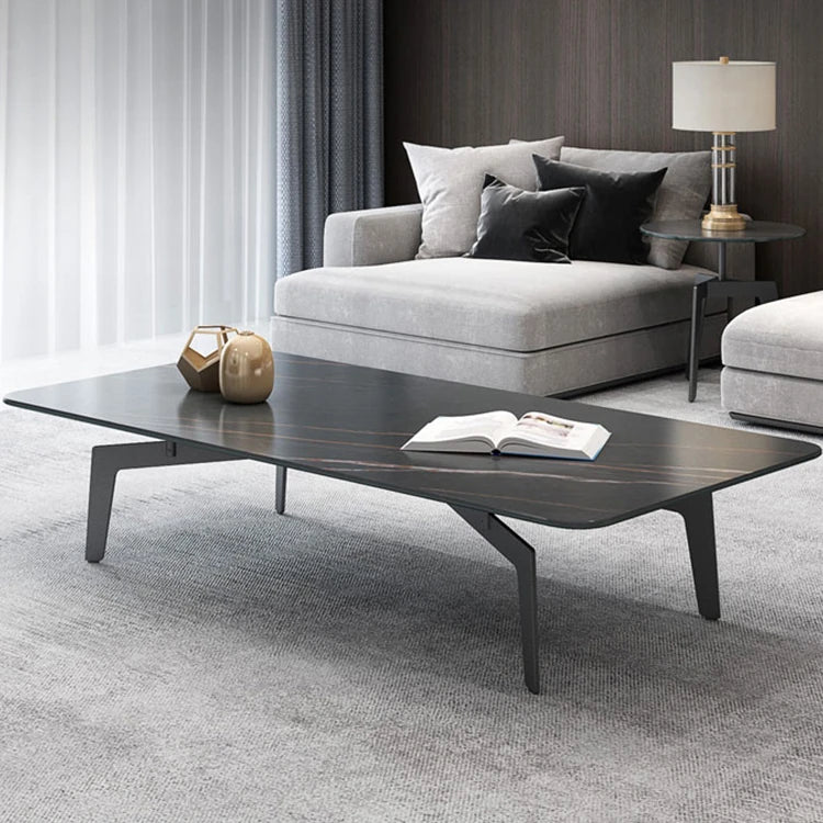 Modern Sintered Stone Coffee Table with Elegant Design - Perfect for Living Room Décor hldjj-3022