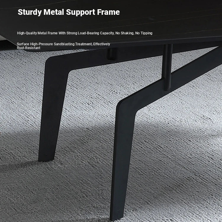 Modern Sintered Stone Coffee Table with Elegant Design - Perfect for Living Room Décor hldjj-3022