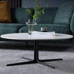 Modern Sintered Stone Coffee Table Set - Elegant Round Design for Contemporary Living Rooms hldjj-3024