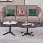 Modern Sintered Stone Coffee Table Set - Elegant Round Design for Contemporary Living Rooms hldjj-3024