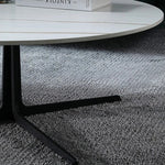 Modern Sintered Stone Coffee Table Set - Elegant Round Design for Contemporary Living Rooms hldjj-3024