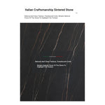 Modern Oval Coffee Table with Sintered Stone Top - Stylish and Chic Living Room Furniture hldjj-3025