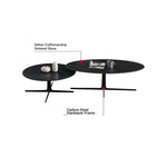 Modern Oval Coffee Table with Sintered Stone Top - Stylish and Chic Living Room Furniture hldjj-3025