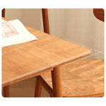 Stunning Cherry Wood Table with Natural Wood Finish - Perfect for Your Home hldmz-703