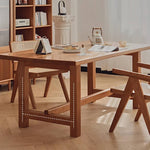 Elegant Natural Cherry Wood Table - Perfect for Modern Interiors hldmz-708